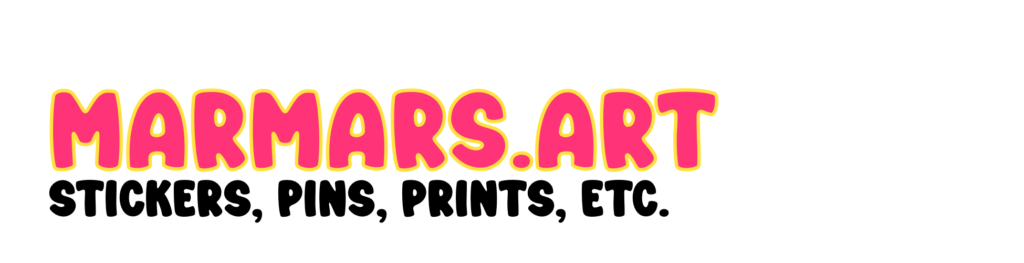 Marmars dot art. Stickers, Pins, Prints, etc.