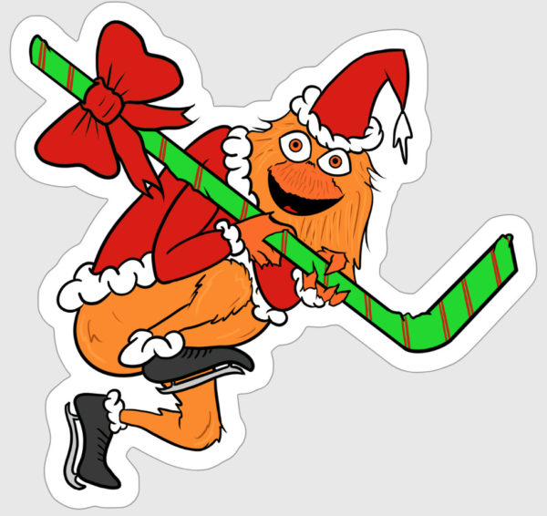 How the Grit Stole Xmas Sticker
